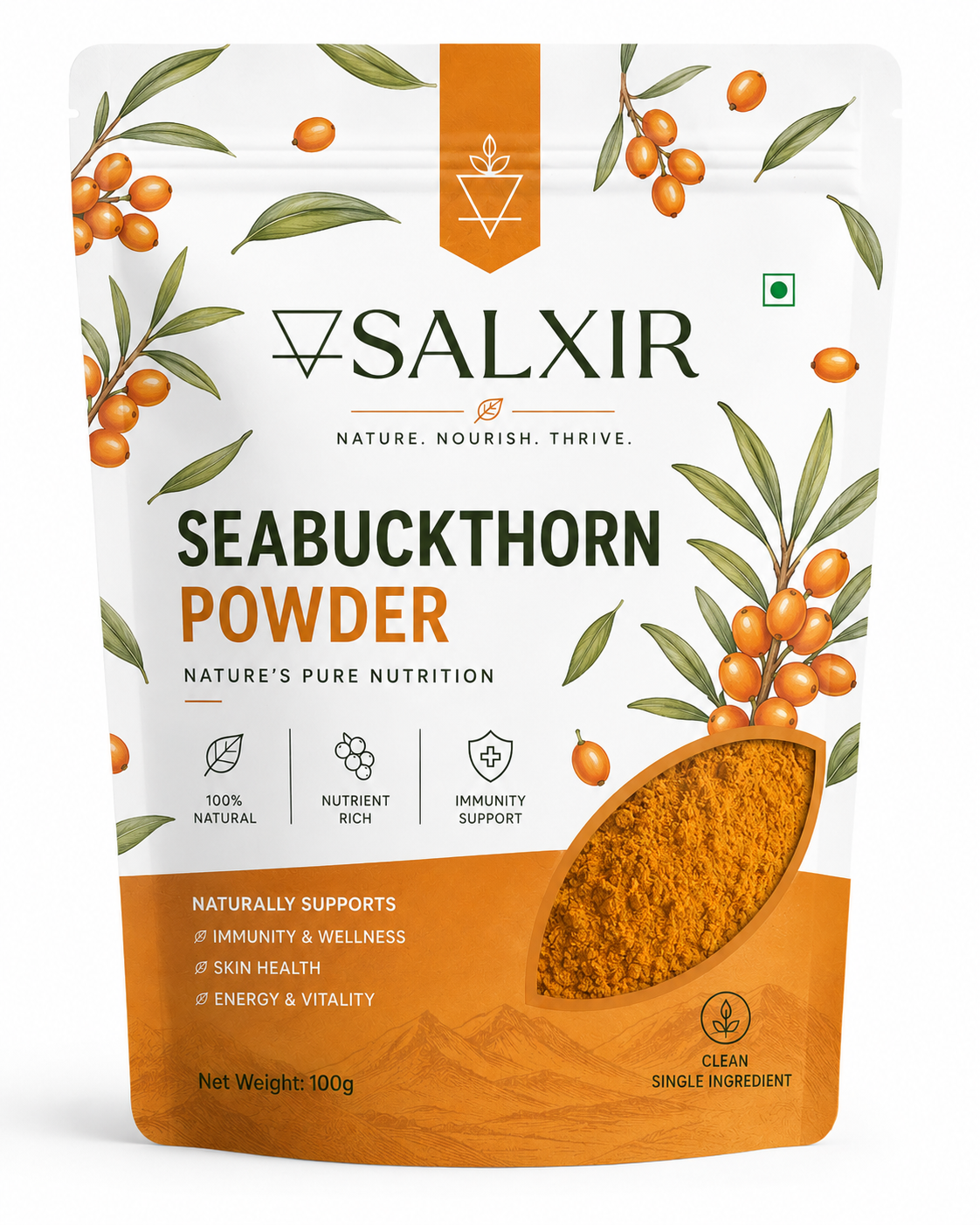 Salxir Sea Buckthorn Powder 100g
