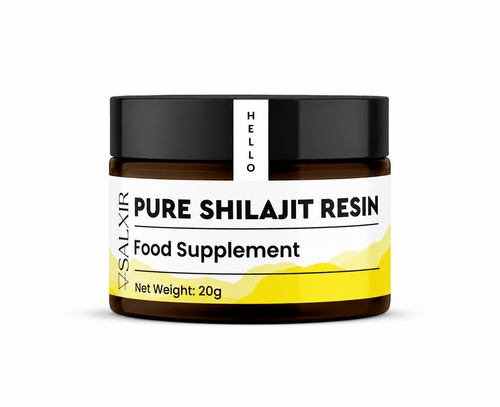 Salxir Pure Shilajit Resin, 20g jar